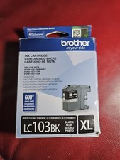 Genuine Brother LC103BK XL Black Ink Cartridge High Yield 05/2028 OEM