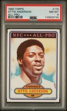 1980 Topps Ottis Anderson #170 PSA 8 Rookie RC