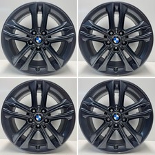 BMW 1 2 Series 17” 549 Alloy Wheel Set Refurbished Orbit Grey F40 F44 Genuine
