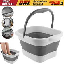 Faltbare Fußbadewanne Fußmassage Fußmassagegerät Fußbad Spa Pediküre 15 Liter