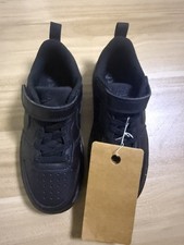 Nike Court Borough Low 2, Kids bq5453-001 Black Shoes Size 11