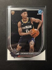 2025-26 Bowman Basketball Chrome Jeremiah Fears #BCV-7 (RC)