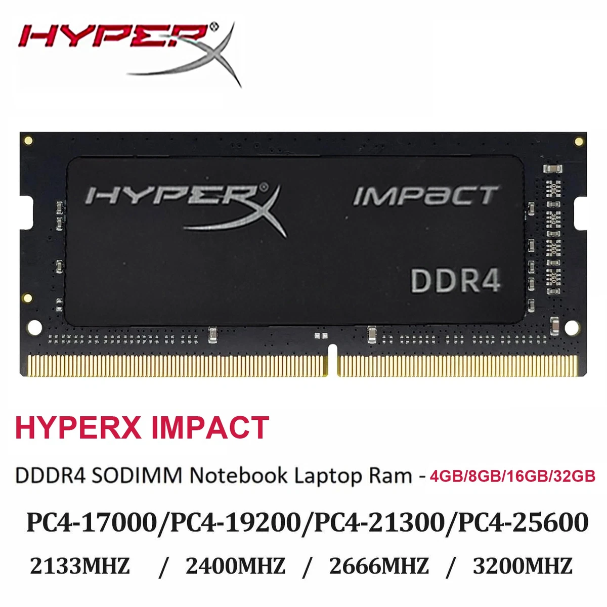 HyperX Computer PC4-21300 (DDR4-2666) Bus Speed Memory (RAM) for