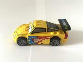 USED LEGO Cars: Jeff Gorvette (9481) - 100% Complete w Instructions - Great Con.
