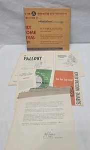 Family Fallout Shelter Department Of Defense Manual MP-15 1961 General Tire