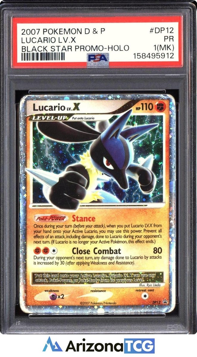 Lucario LV.X DP12 Diamond and Pearl Holo for sale online | eBay
