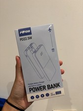 PB-08 22.5W Fast Charging Power Bank Portable Charger LED Display Built-in Cable