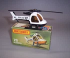"MATCHBOX" LESNEY SUPERFAST SF-75 **POLICE** HELICOPTER MINT BOXED