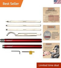 Complete Carbide Wood Turning Tool Set - 14" to 29" with Multiple Tool Types