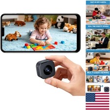 Wireless 1080P Mini Camera with Motion Detection  Night Vision - Smart Security