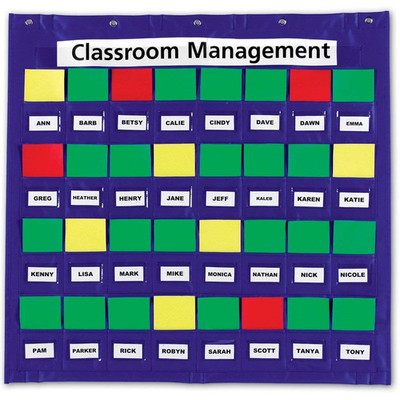 Learning Resources Junior Organization Station Pocket Chart - Pocket Chart For