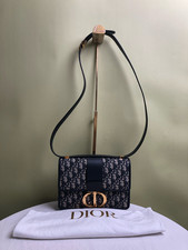 DIOR Navy Montaigne 30 Monogram Shoulder & Crossbody Bag