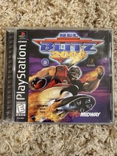 NFL Blitz 2000 Sony PlayStation 1 PS1 CIB Complete Tested Black Label
