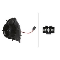 InnenraumgebläSe 12 V 240 W 2-Polig Hella Passend FüR U.A. Opel Corsa