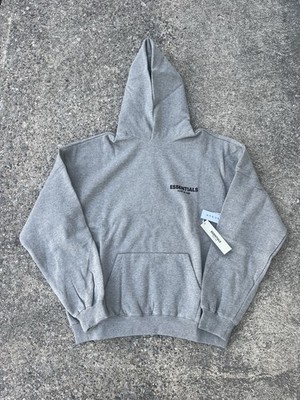 Brand New Essentials Dark Oat Color Hoodie With Bags And Tags