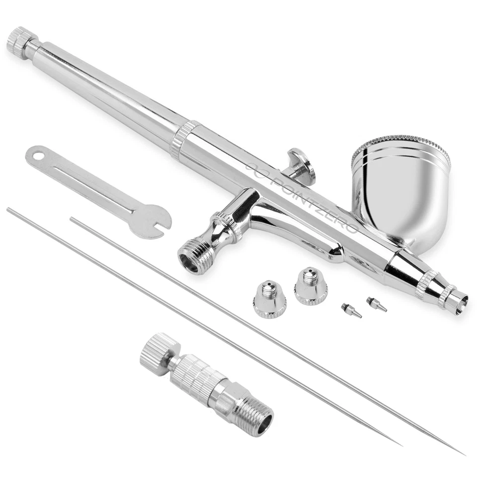 Dual Action Airbrush Kit with 3 Tips - Image 2 of 4