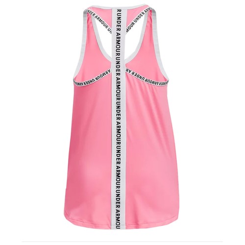 Camiseta sin mangas Under Armour Junior Niñas Knockout Chaleco UA Gimnasio Entrenamiento Niños Sin mangas - Imagen 10 de 14