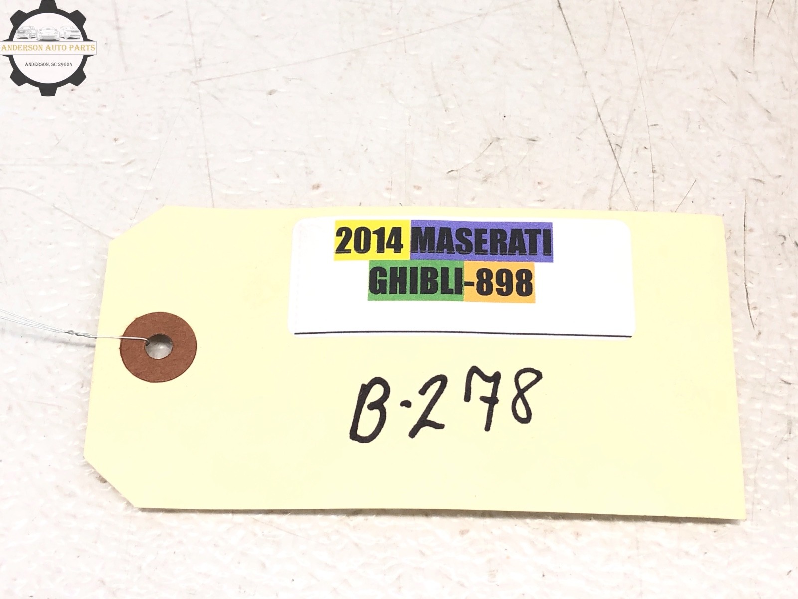 2014-2019 MASERATI GHIBLI LEFT DRIVER FRONT POWER WINDOW MASTER SWITCH OEM