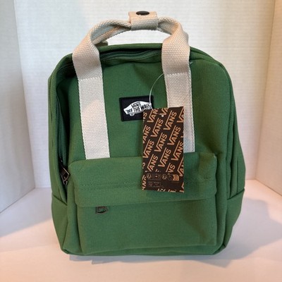 Vans Low Key Mini Backpack green white