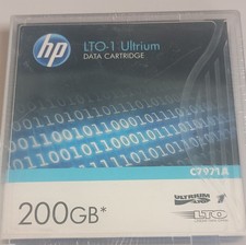 HP LTO-1 Ultrium RW Data Cartridge 200GB Recordable C7971A C7971-60000