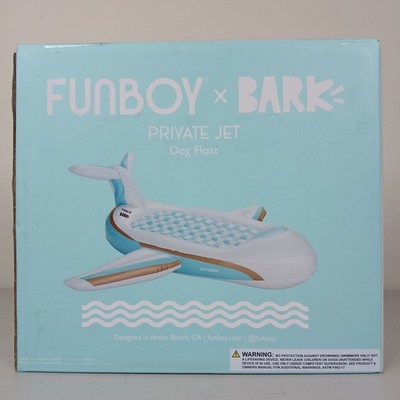 Private Jet Dog Float Raft for Pool and Lake Funboy Bark