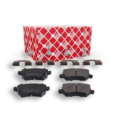 FEBI BILSTEIN Bremsbeläge hinten für Opel Corsa C X01 Astra G T98 Meriva A E75