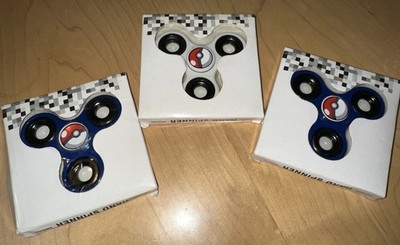 Pokemon TCG Fidget Spinners LOT OF 3 NIB NEW IN BOX