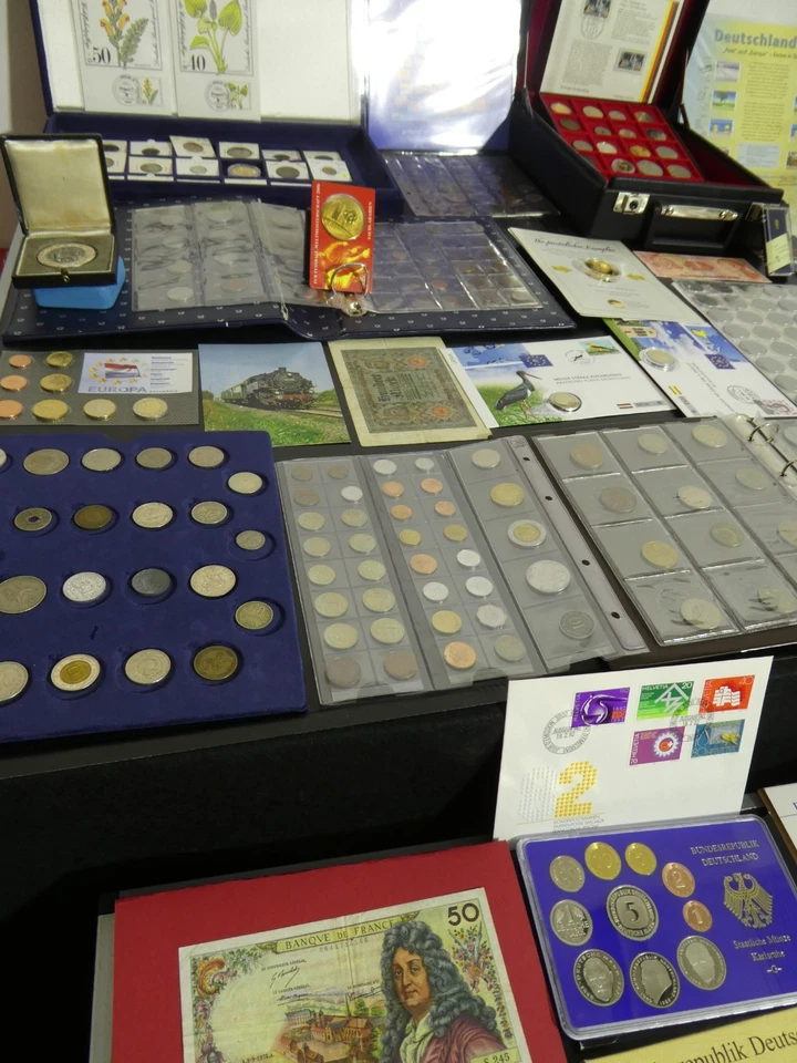 Dachbodenfund, Münzen & Banknoten, Medaillen, Euro, BRD Ägypten KMS, Numisbriefe - Bild 4 von 4