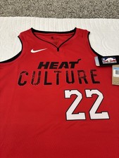NIKE NBA HEAT 24/25 CITY EDITION JERSEY '22 BUTLER' MEDIUM FQ4348-661 NWT $120