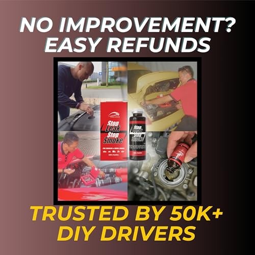 Engine Oil Stop Leak (1oz) Engine Treatment, Stop Leaks and Stop Smoke without 