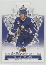 2017 Upper Deck Toronto Maple Leafs Centennial Blue Die-Cut Jonas Hoglund n1u