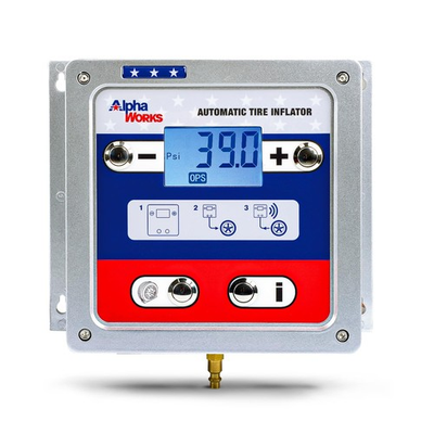 #ad AlphaWorks Automatic Air Pressure Inflator 1 4quot; NPT In Outlets Digital $337.75