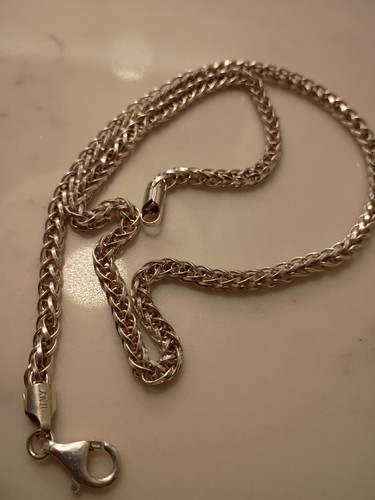Heavy Sterling Silver Chain 22 Inches Heavy 925