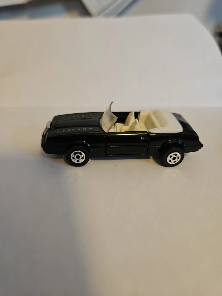 Винтажный Редкий 1984 Road Champs Chrysler Lebaron Кабриолет Литой Автомобиль Отличное состояние - Изображение 4 из 4