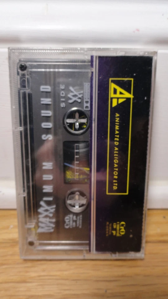 Cassette Tape 1993 Sam Keith The Maxx Maxximum Sound ComicBook Soundtrack SEALED - Image 2 of 4