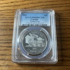 1981 Canada Silver Dollar S$1 - PCGS PR-69 DCAM - Trans Canada Railway