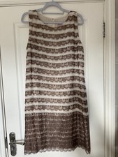 Phase Eight Ladies Striped Shift Dress Size 18
