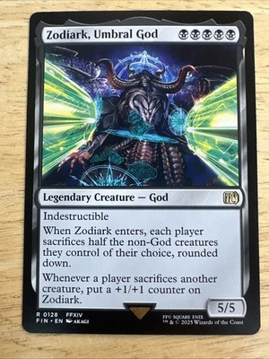 1x Zodiark, Umbral God NM Eng MTG - Final Fantasy