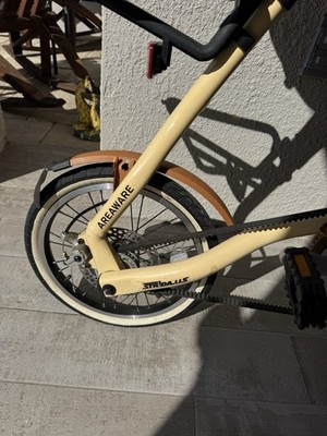 Strida Evo 3-Speed Desert Sand Ultra Limited A-Shaped Folding Bike