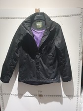 Ladies Gelert Outdoor Jacket Size 12 Polyester Soft Shell Black