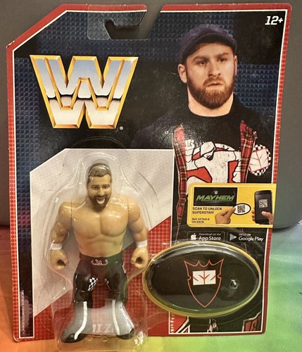 WWE Mattel Retro Series 4 Sami Zayn Wrestling Figu...