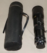 Soligor Telephoto Auto Lens 1:6.3 F=400MM W/Case