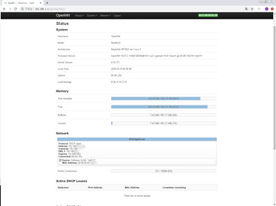 Newifi3 D-team D2 1200Mbps WiFi Gigabit Router Openwrt 19.07 USB 3.0 32M 512M