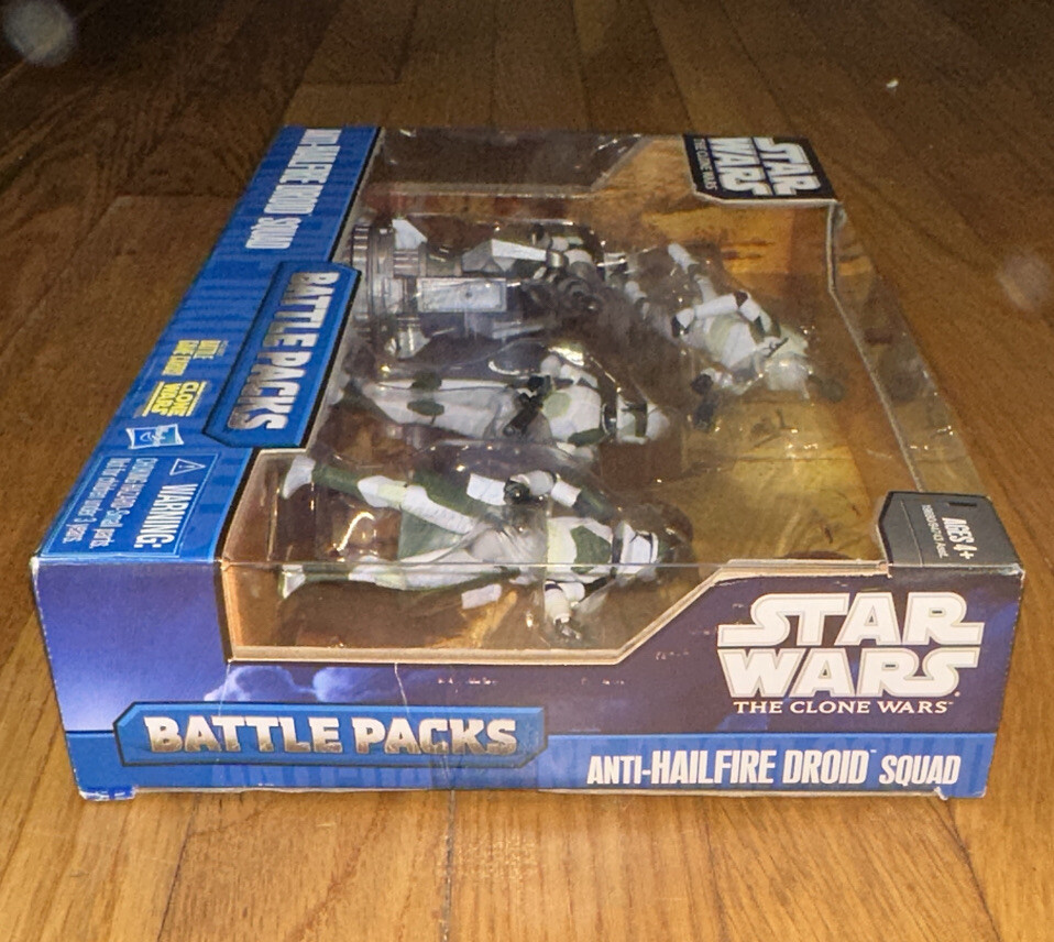 Star Wars The Clone Wars Anti-Hailfire Droid Squad Bantha Star Wars The Clone Wars Anti-Hailfire Droid Squad Bantha