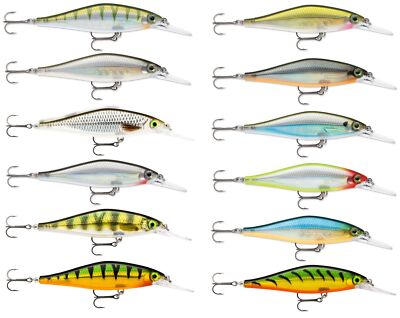 Rapala Shadow Rap Shad Deep 9cm 12g - Wobbler, Kunstköder, Raubfischköder, Köder