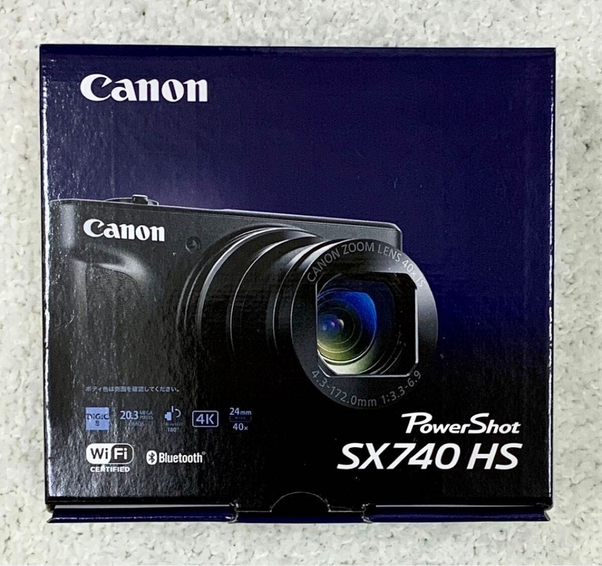 Canon Power Shot SX740 HS 20.3MP 4K Digital Camera 40x Optical