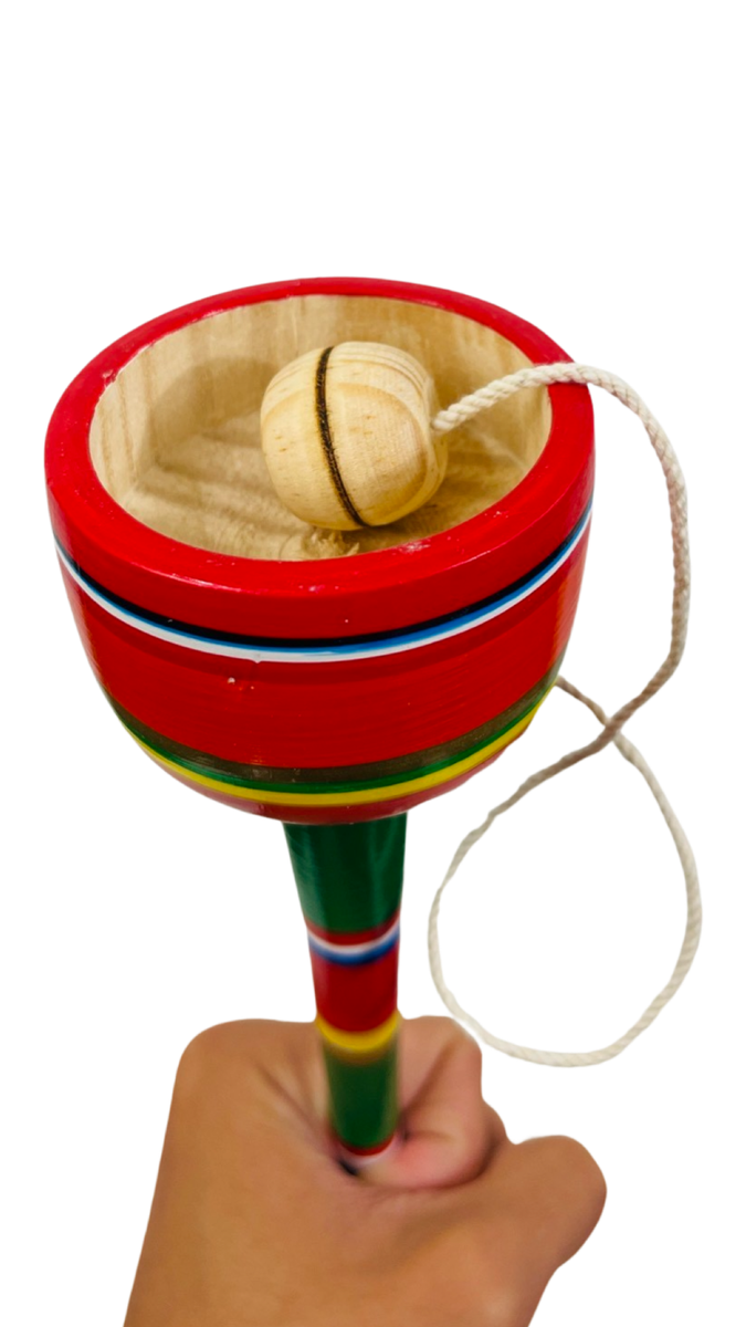 Juguetes Tradicionales Mexicanos Balero Trompo De Madera Balero