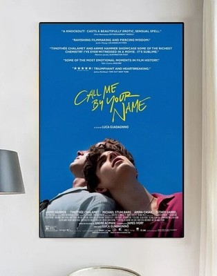 Call me by you name film Classic movie bedroom art 3