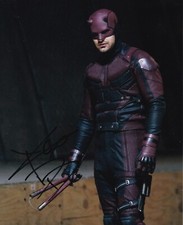 CHARLIE COX signed autograph 20x25cm DAREDEVIL in person autograph COA