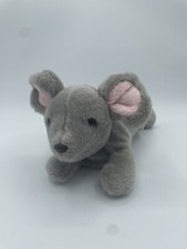 Aurora Gray Mouse Plush Stuffed Animal 8"